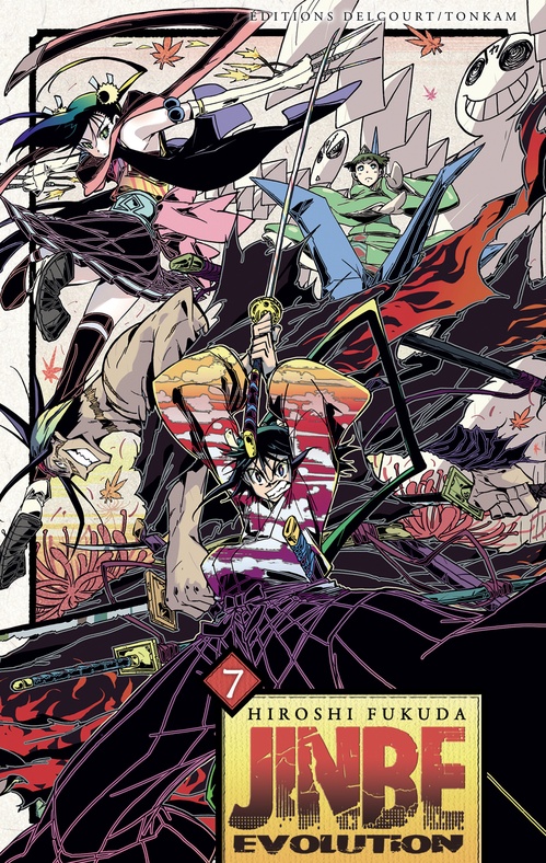 Couverture ebook de Jinbe Évolution T07, de Hiroshi Fukuda