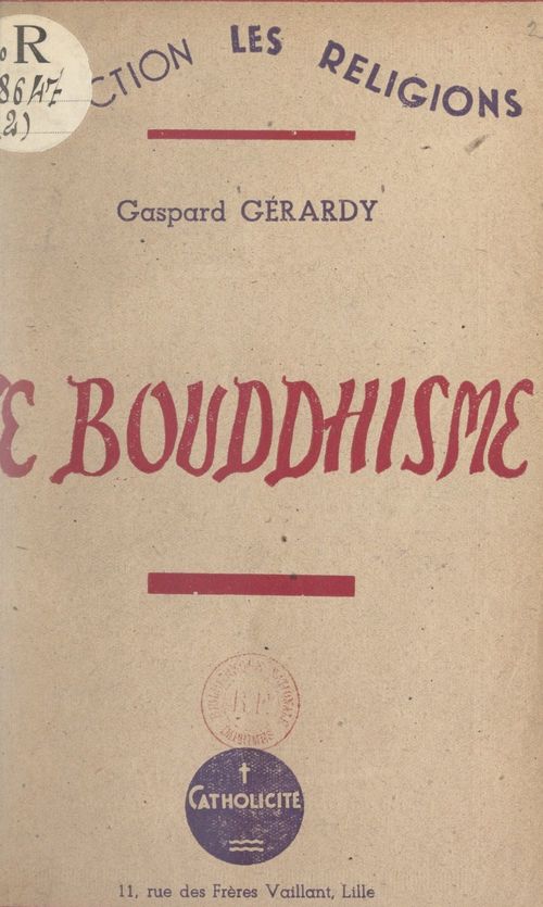 ebook cover of Le bouddhisme, by Gaspard Gerardy