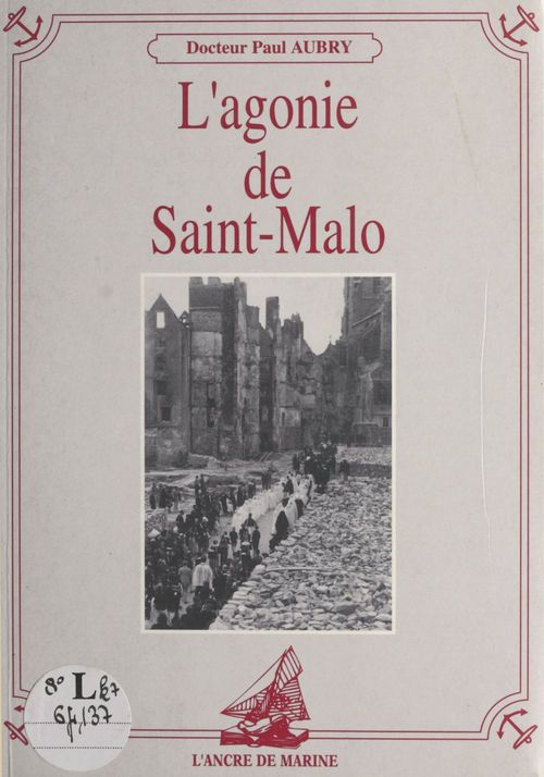 ebook cover of L'agonie de Saint-Malo, by