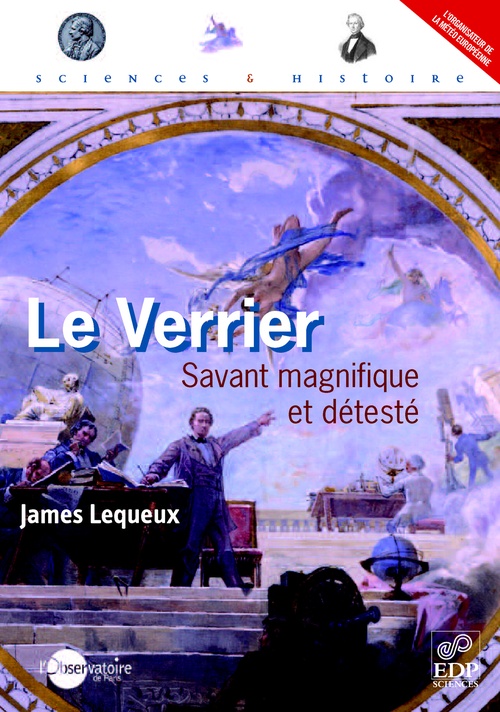 Couverture ebook de Le Verrier, de James Lequeux
