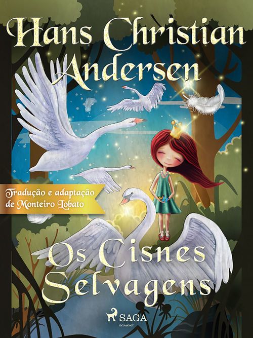 ebook cover of Os Cisnes Selvagens, by Hans Christian Andersen