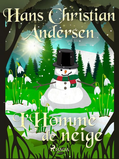 Couverture ebook de L'Homme de neige, de Hans Christian Andersen