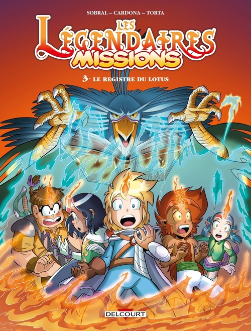 ebook cover of Les Légendaires - Missions T03 - Le registre du Lotus, by Patrick Sobral