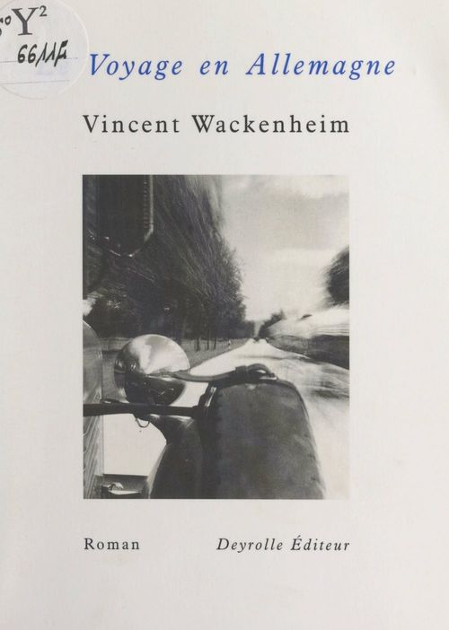 Couverture ebook de Le voyage en Allemagne, de Vincent Wackenheim