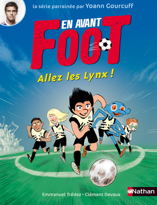 Couverture ebook de En avant foot: allez les lynx, de Emmanuel Trédez, Clément Devaux