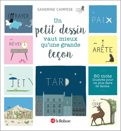 Couverture ebook de Un petit dessin vaut mieux qu'une grande leçon, de Sandrine Campese