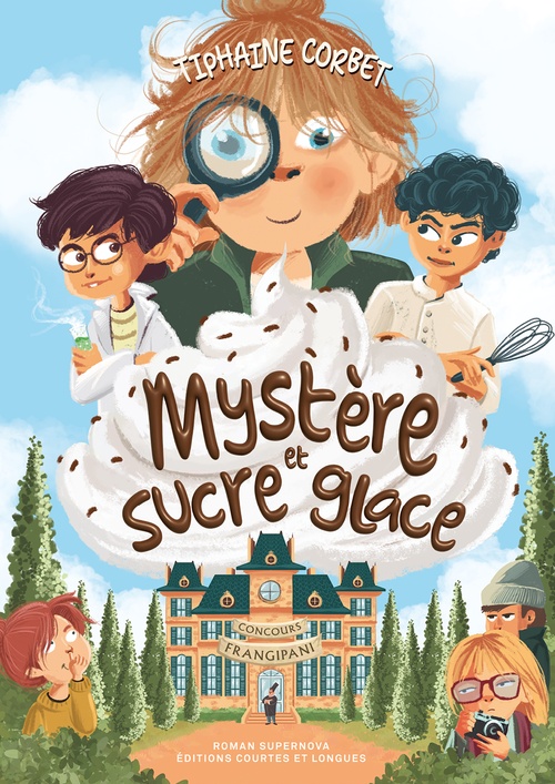 Couverture ebook de Mystère et Sucre glace, de Tiphaine Corbet