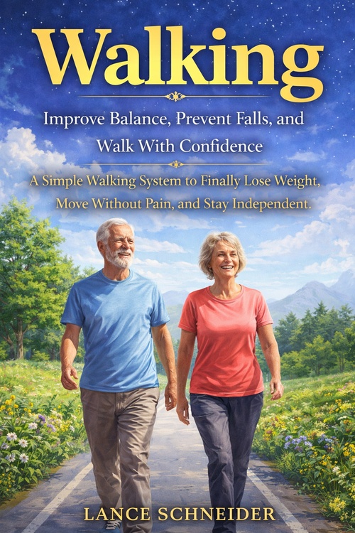 ebook cover of Walking: Improve Balance, Prevent Falls, and Walk With Confidence, by Lance Schneider