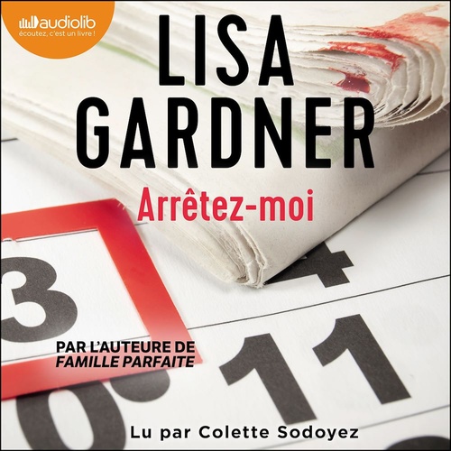 audiobook cover of Arrêtez-moi, by Lisa Gardner