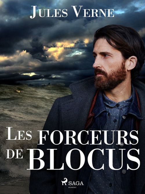 ebook cover of Les forceurs de blocus, by Jules Verne