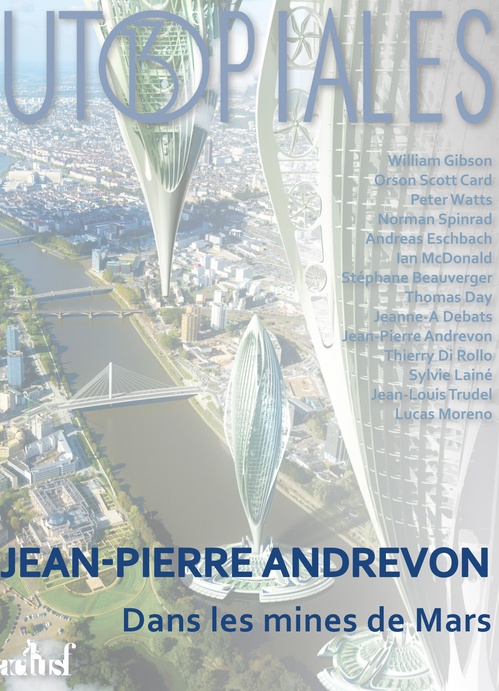 ebook cover of Dans les mines de Mars, by Jean-Pierre Andrevon