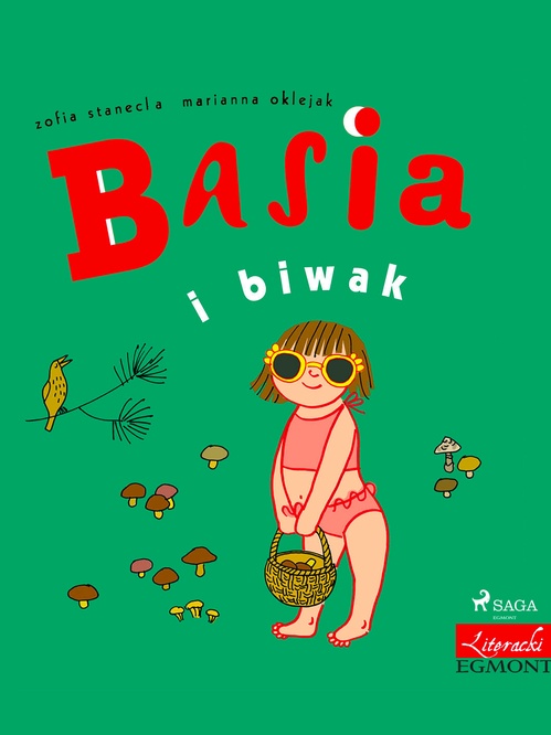 ebook cover of Basia i biwak, by Zofia Stanecka