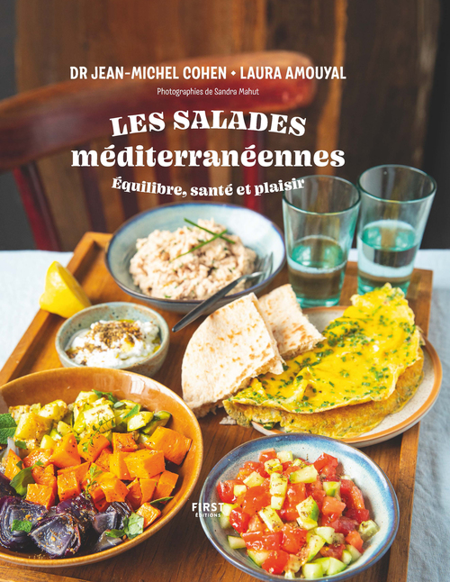 ebook cover of Les salades méditerranéennes, by Jean-Michel Cohen