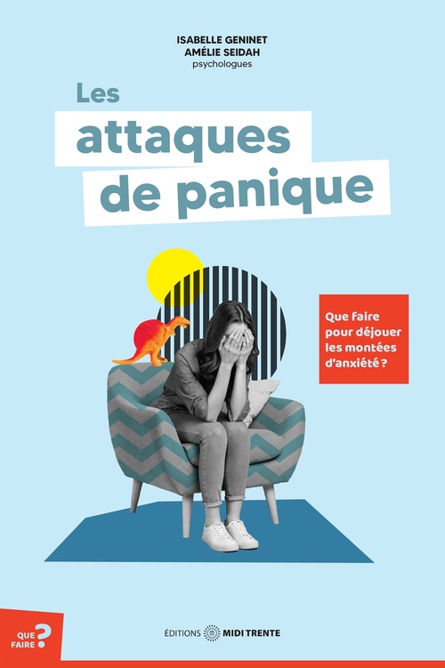 ebook cover of Les attaques de panique, by Isabelle Geninet, Amélie Seidah