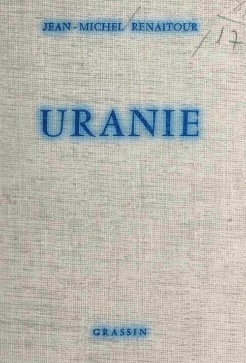 ebook cover of Uranie, by Jean-Michel Renaitour