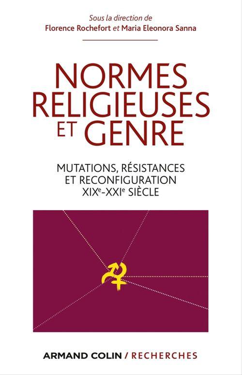 ebook cover of Normes religieuses et genre, by Florence Rochefort, Maria eleonora Sanna