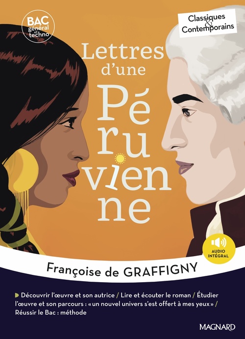 ebook cover of Lettres d'une Péruvienne  - Bac Français 1re 2026 - Classiques et Contemporains, by Françoise de Graffigny