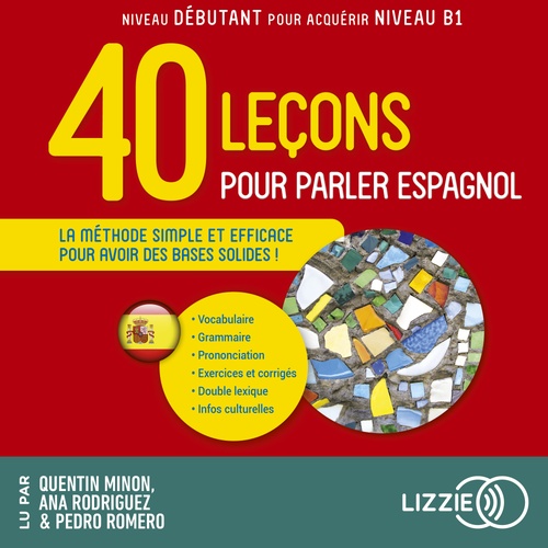 audiobook cover of Quarante leçons pour parler espagnol, by Collectif