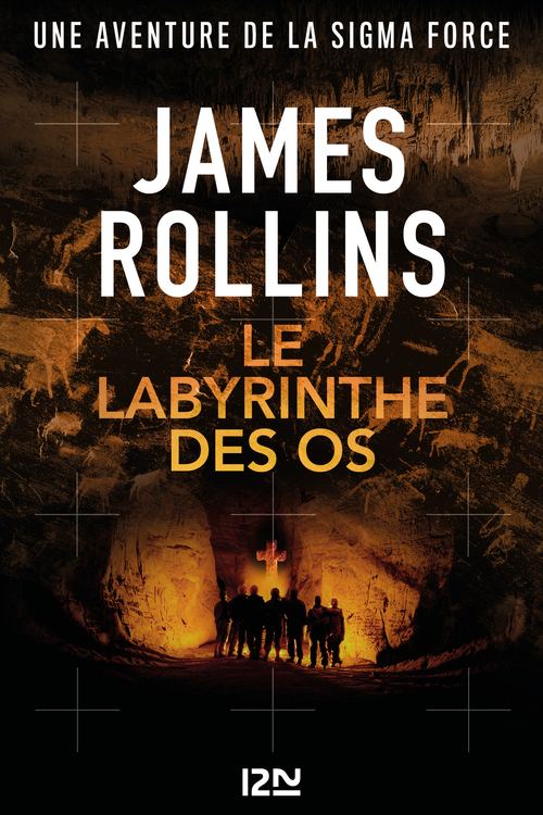 ebook cover of Le Labyrinthe des os, by James Rollins