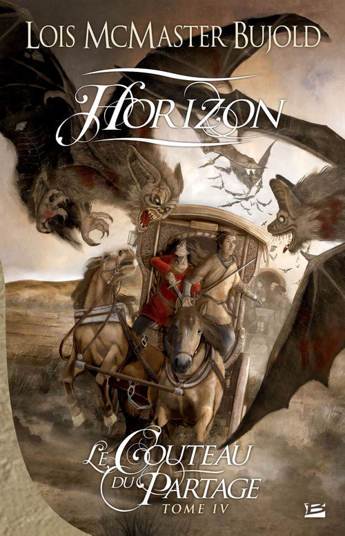 ebook cover of Le Couteau du partage, T4 : Horizon, by Lois McMaster Bujold