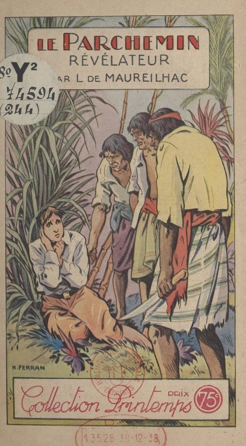 Couverture ebook de Le parchemin révélateur, de L. De Maureilhac