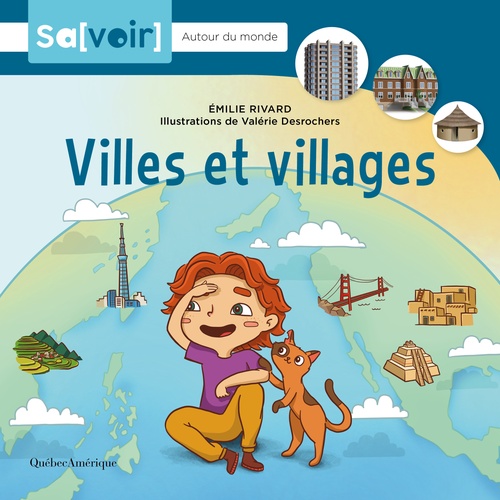 ebook cover of Villes et villages, by Emilie Rivard