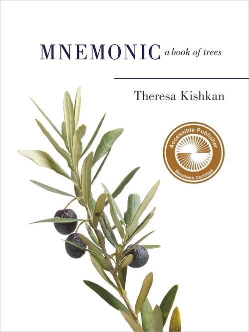 ebook cover of Mnemonic, by Theresa Kishkan