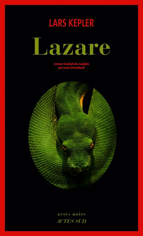 ebook cover of Lazare, by Lars Kepler