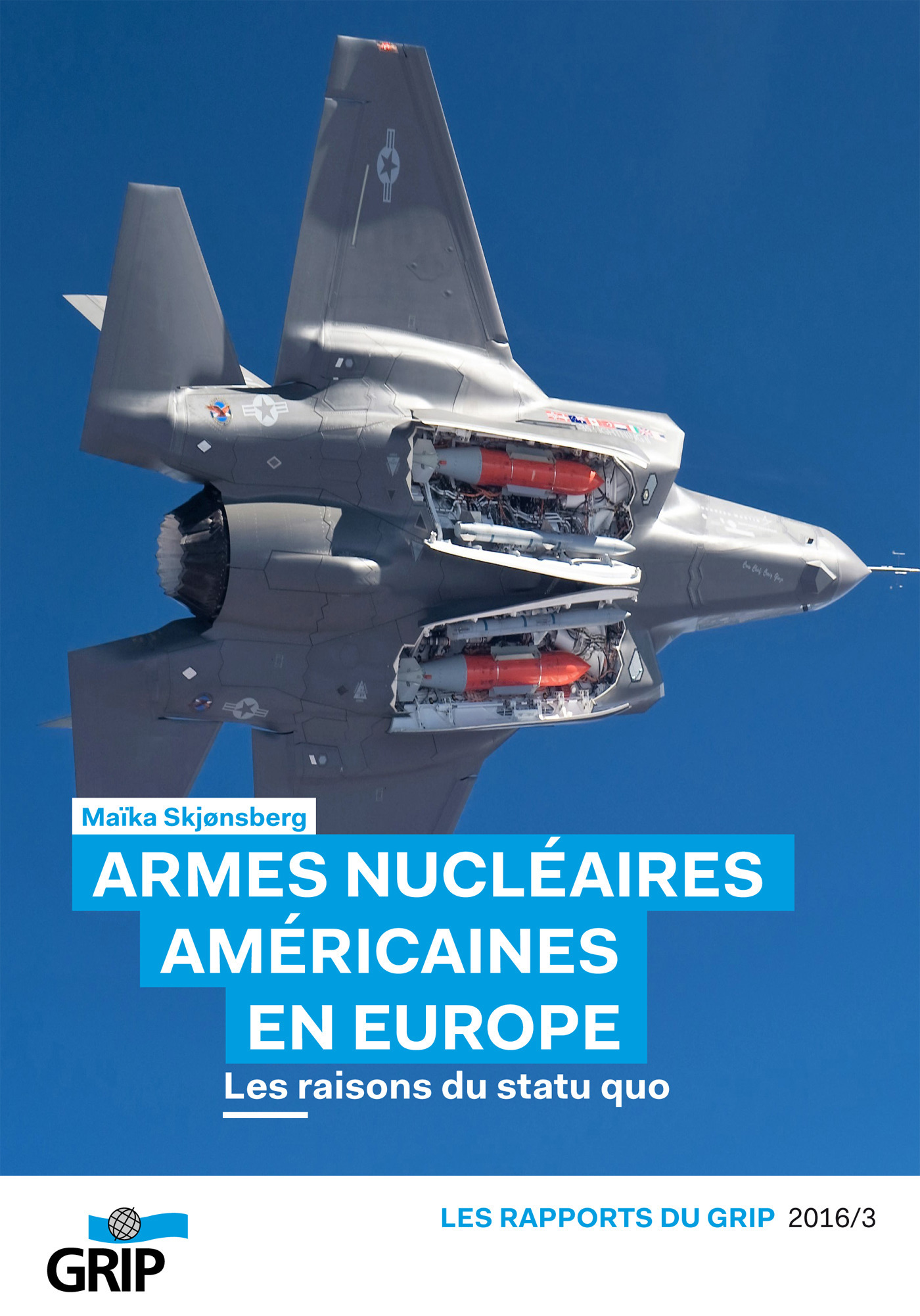 ebook cover of Armes nucléaires américaines en europe, by Maika  Skjonsberg