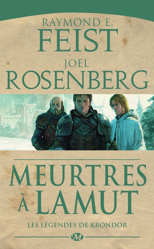 ebook cover of Les Légendes de Krondor, T2 : Meurtres à LaMut, by Raymond Elias Feist, Joel Rosenberg