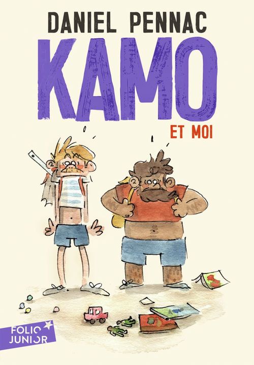 Couverture ebook de Kamo (Tome 2) - Kamo et moi, de Daniel Pennac