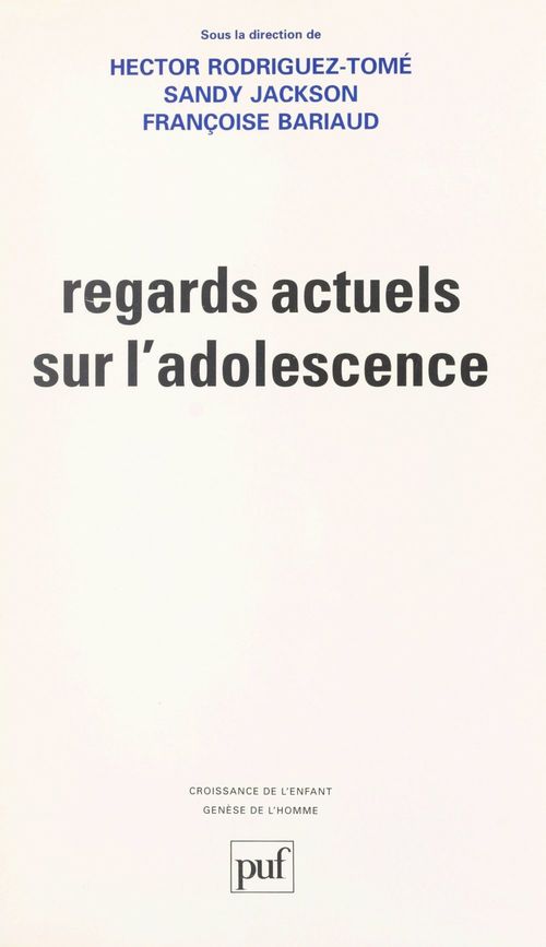 Couverture ebook de Regards actuels sur l'adolescence, de Barbara Fatyga, Barbel Kracke, Francoise Bariaud, Glynis M. Breakwell, Jean Guichard, Ha, Michel Huteau, Sandy Jackson