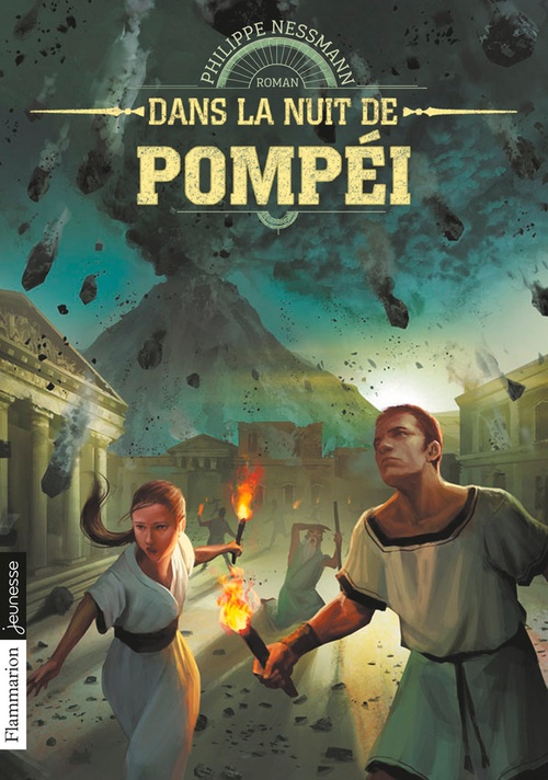 ebook cover of Dans la nuit de Pompéi, by Philippe Nessmann