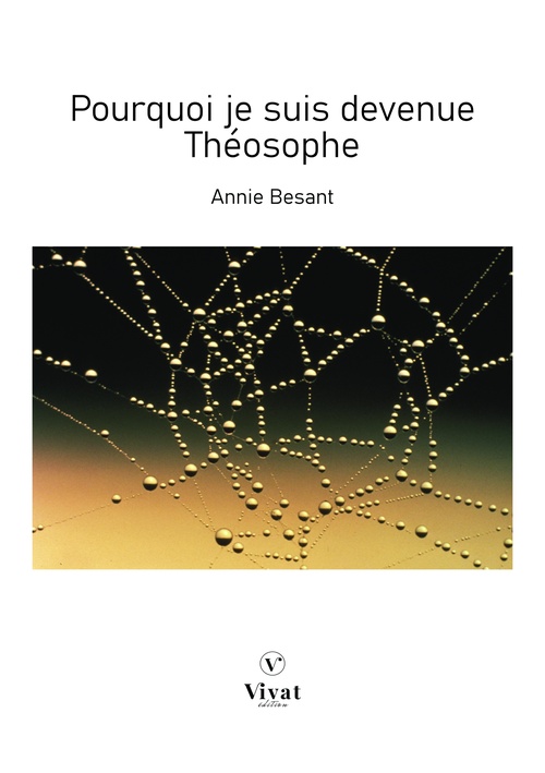 ebook cover of Pourquoi je suis devenue Théosophe, by Annie Besant