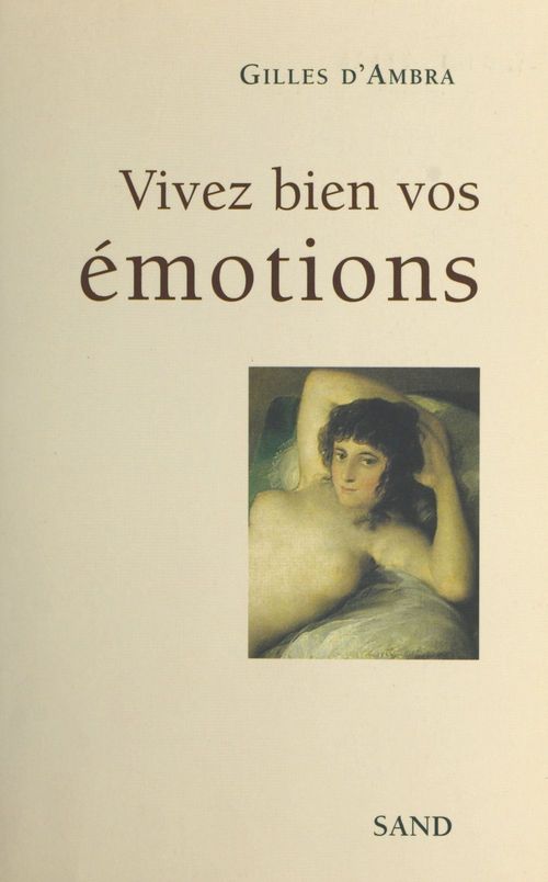Couverture ebook de Vivez bien vos émotions, de Gilles Ambra