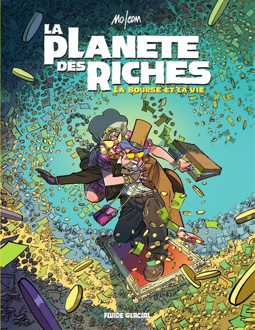 ebook cover of La planète des riches T2, by Mo-CDM
