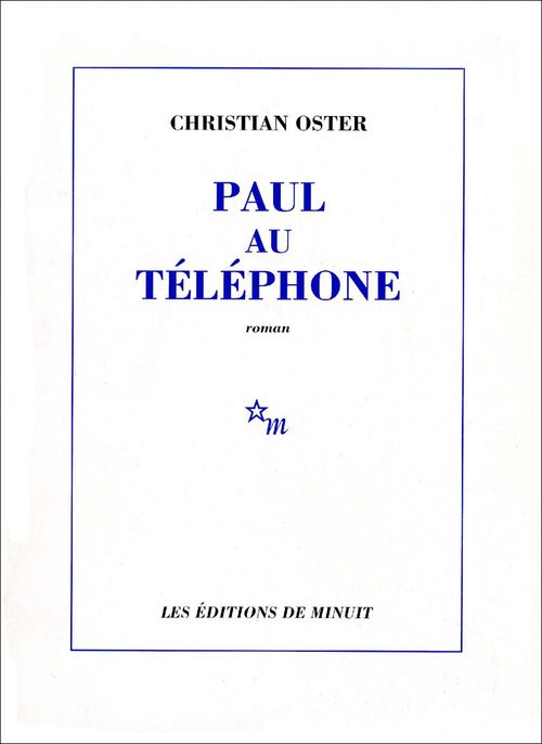 Couverture ebook de Paul au téléphone, de Christian Oster