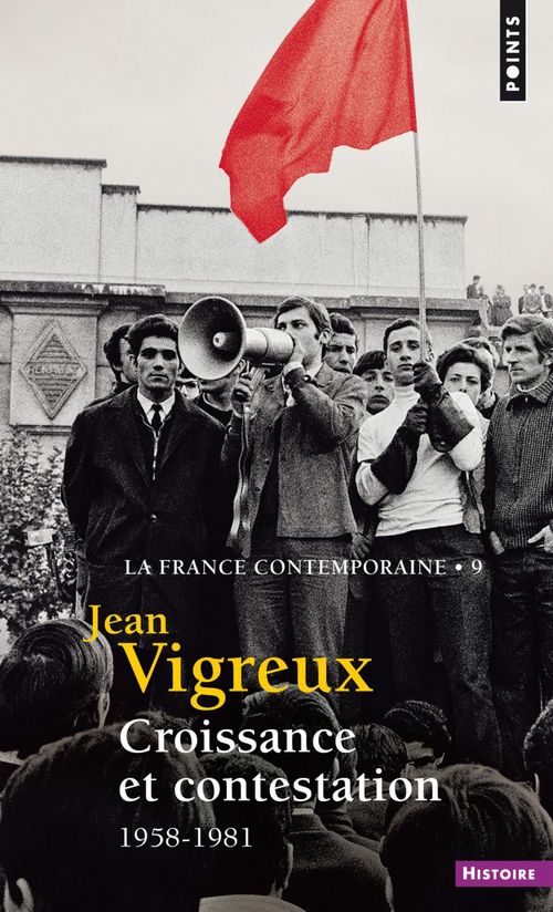 Couverture ebook de Croissance et contestation - 1958-1981, de Vigreux Jean