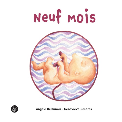ebook cover of Neuf mois, by Angèle Delaunois