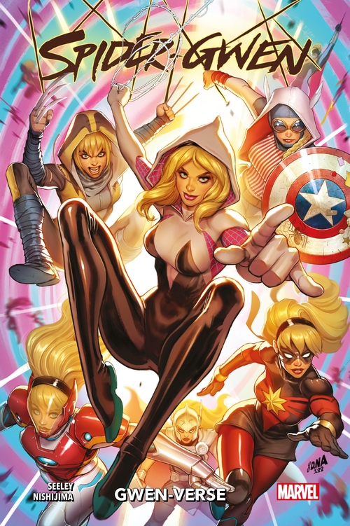 ebook cover of Spider-Gwen : Gwen-Verse, by Tim Seeley