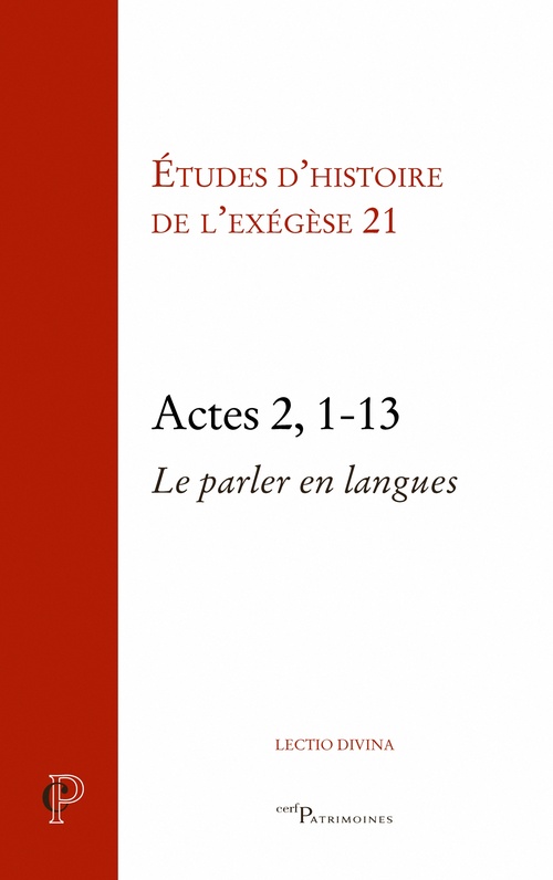 ebook cover of Ac 2, 1-13, by Gilbert Dahan