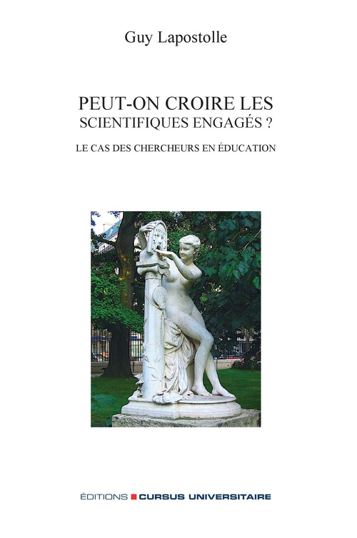 Couverture ebook de Peut-on croire les scientifiques engagés?, de GUY LAPOSTOLLE