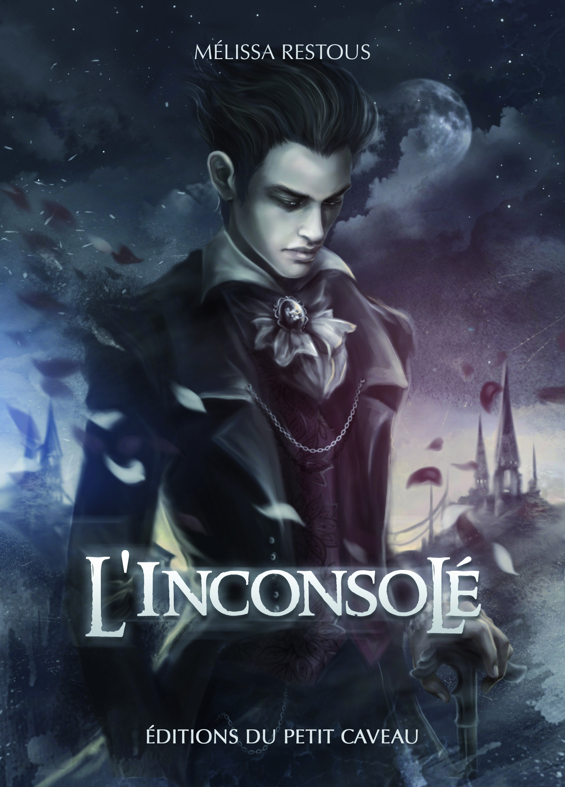 Couverture ebook de L'inconsolé, de Mélissa Restous