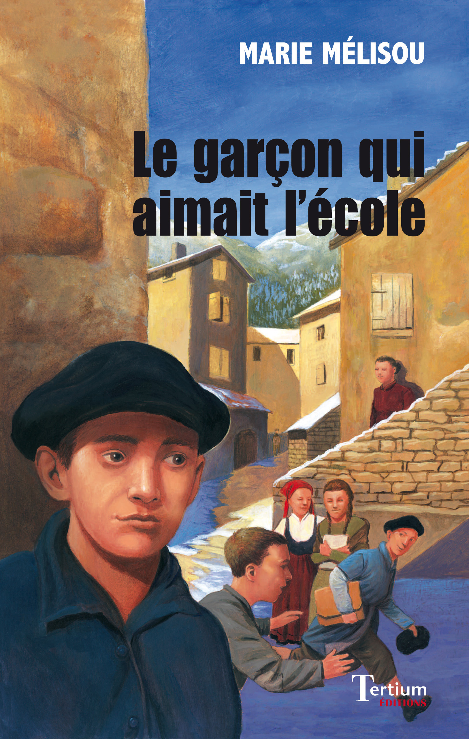 Couverture ebook de Le garçon qui aimait l'école, de Marie Mélisou
