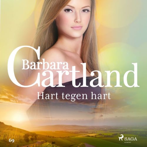 audiobook cover of Hart tegen hart, by Barbara Cartland