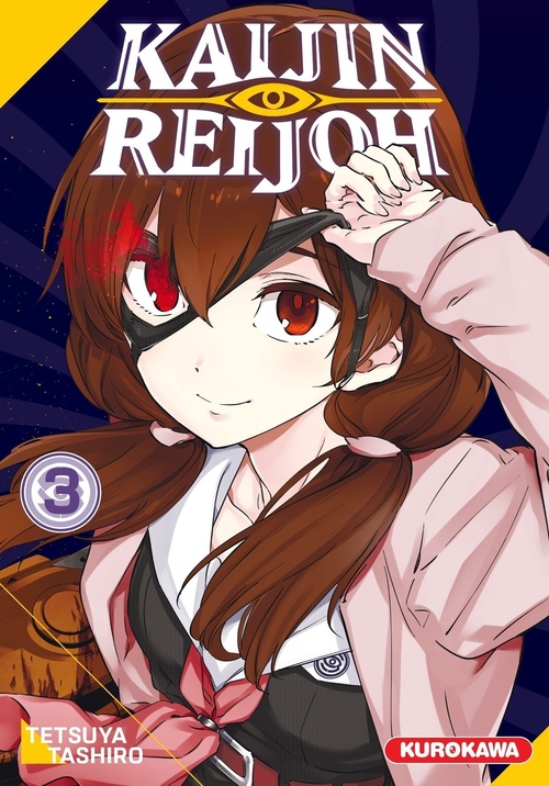 ebook cover of Kaijin Reijoh - Tome 3, by Tetsuya Tashiro