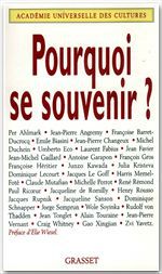 Couverture ebook de Pourquoi se souvenir ?, de Academie Universelle Des Cultures