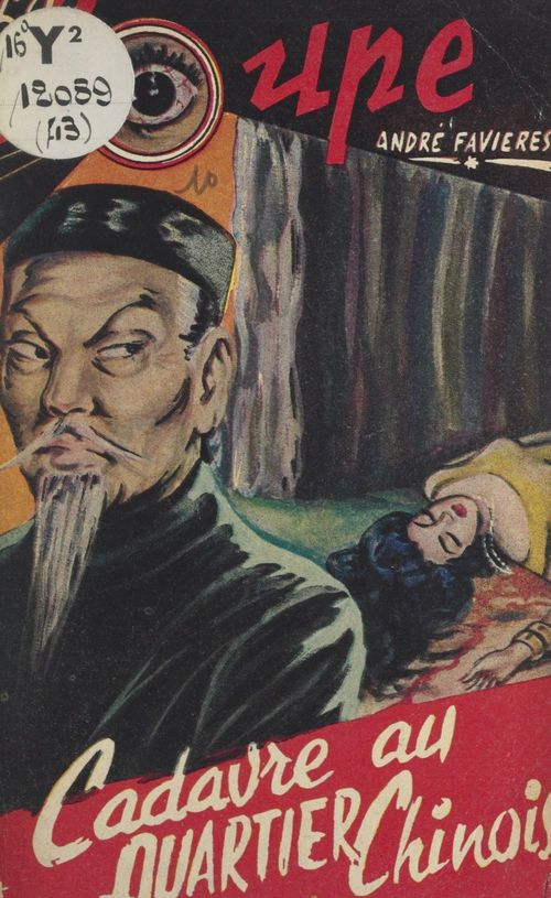 Couverture ebook de Cadavre au quartier chinois, de Andre Favieres