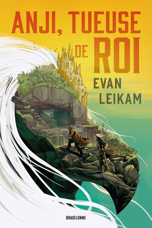 ebook cover of Une marée de sang, T1 : Anji, tueuse de roi, by Evan Leikam