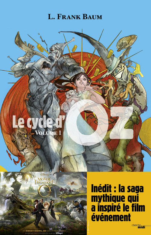 Couverture ebook de Le cycle d'oz t1, de L. Frank Baum